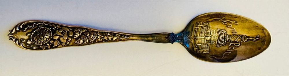 Lot 212: Antique Baltimore souvenir spoon /turtle - sea life