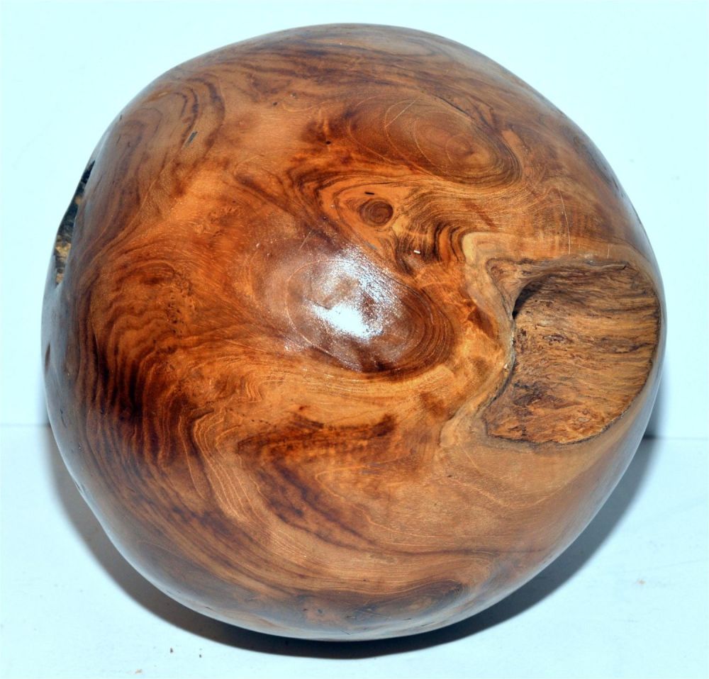 Lot 336: Ironwood massive ball polished