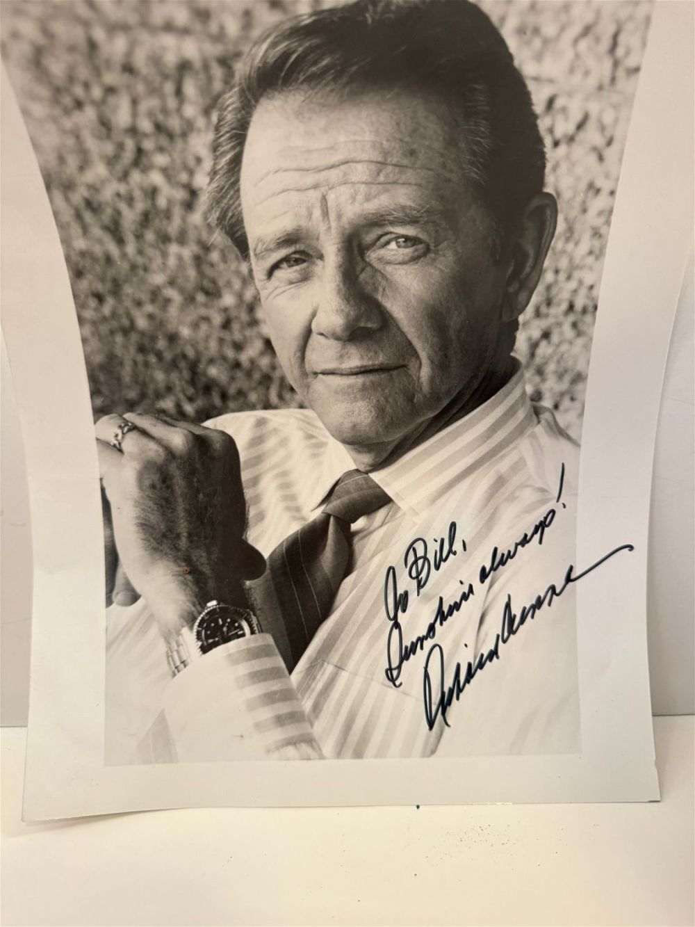Lot 282: Signed Richard Crenna autographed photo