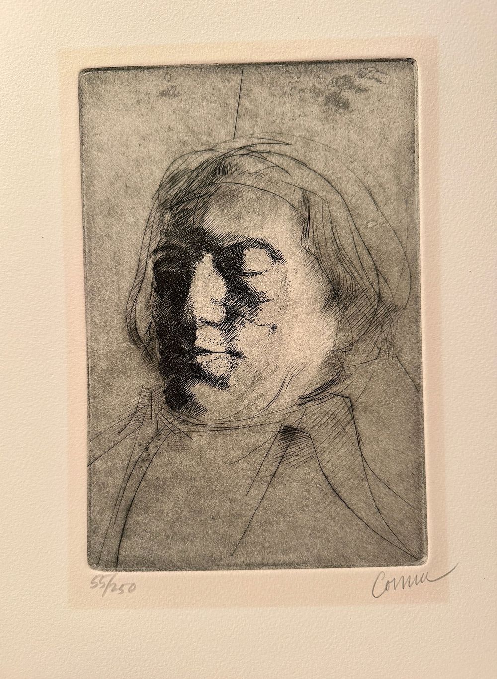 Lot 176: Thomas Cornell etching of Martin Luther