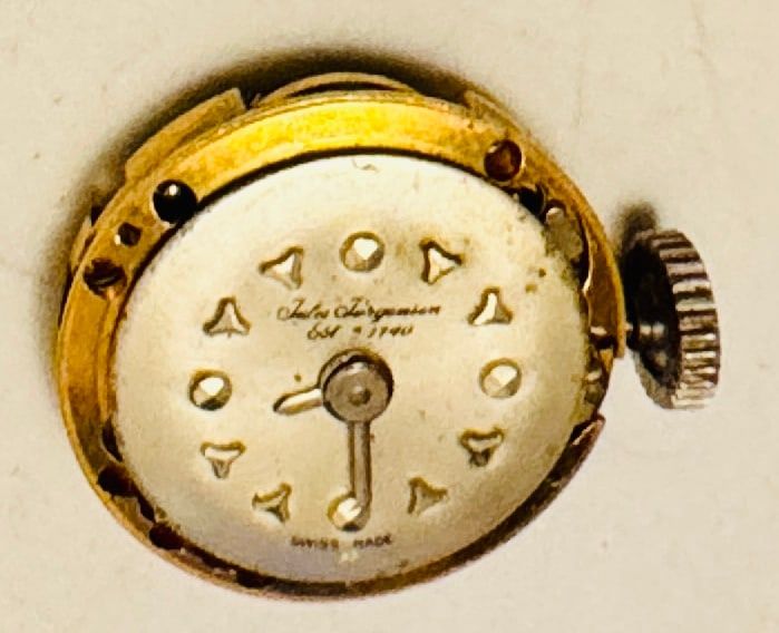 Lot 216: Jules Jurgensen old watch movement