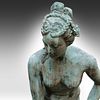 A bronze garden statue of Venus 178 x 60 x 84 cm. (70.0 x 23.6 x 33.0 in.). A bronze garden Image - 5