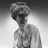 A composite stone garden figure of the Venus Italica after Antonio Canova 163 x 39 x 40 cm. Image - 5