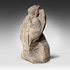 A 15thC gargoyle shaped as an angel bearing a banderole 37 x 108 x 64 cm. (14.5 x 42.5 x 25.2 in.). Image - 6