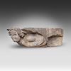 A 15thC gargoyle shaped as an angel bearing a banderole 37 x 108 x 64 cm. (14.5 x 42.5 x 25.2 in.). Image - 9