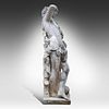 A composite stone garden figure of Bacchus 140 x 54 x 38 cm. (55.1 x 21.2 x 14.9 in.). A Image - 2