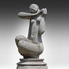 Paul Baeke (1927-2010), 'Eve', a large Serizzo marble statue 250 x 140 x 136 cm. (98.4 x 55.1 x Image - 1