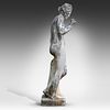 A composite stone garden figure of Venus with the apple, after Bertel Thorvaldsen 163 x 51 x 43 Image - 2