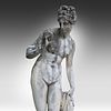 A composite stone garden figure of Venus with the apple, after Bertel Thorvaldsen 163 x 51 x 43 Image - 6