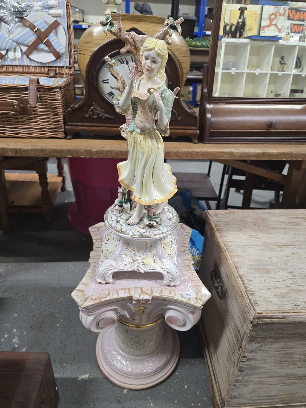 Carn Brea Auctions | Auction 264 | Collective Estate Clearance :- including garden reclaim & Salvage, Rustic pine & re-enactment lots