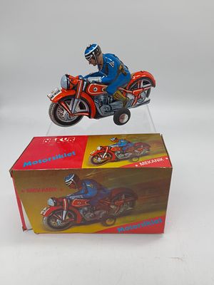 Tin plate Friction operated Motorcycle