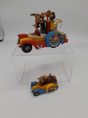 Corgi Popeye vehicles x2