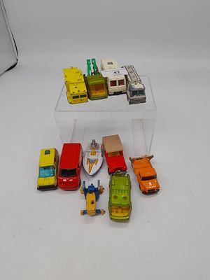 Matchbox vehicles