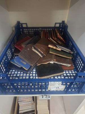 1940s to 60s pocket diaries