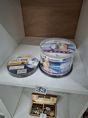 new DVD RW discs