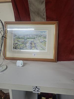 C.N.Smith signed print 1/500 St Martins