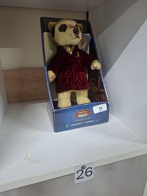collectable meercat boxed with certificate - the founder aleksandr