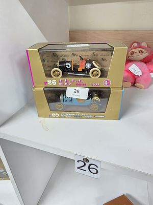 2 x Bumm cars 1/43 boxed