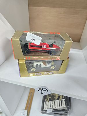 2 x Bumm cars 1/43 boxed