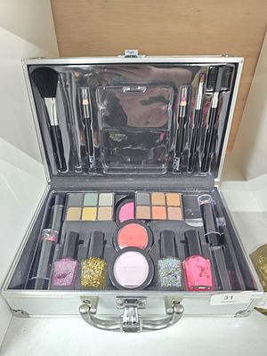 cased set of make-ups