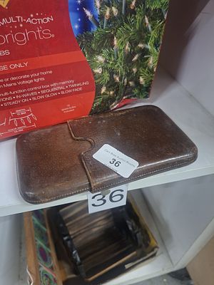 leather cigar case