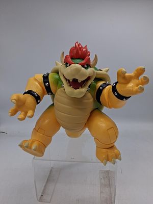 Bowser 8" light up figure, great condition