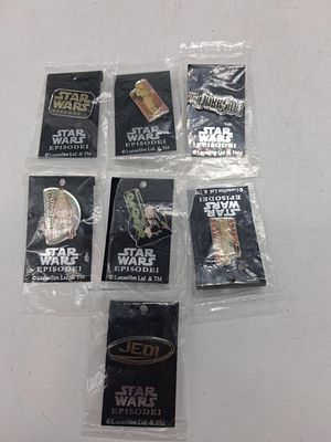 Star Wars Episode One 7 badges