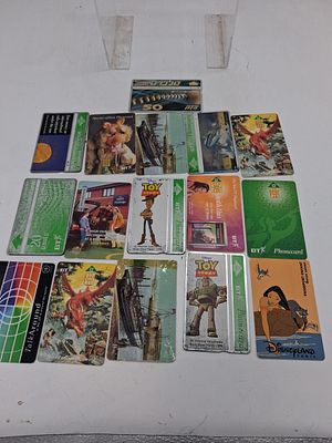 Assorted phone cards