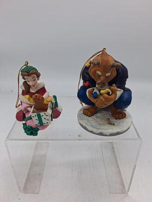 Grolier Christmas Magic collectable; Beauty and the Beast. MIB