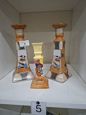 3x candle sticks