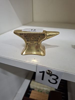 brass anvil
