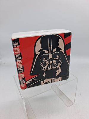 Star Wars Darth Vader/ Stormtrooper moneybox, pre Disney