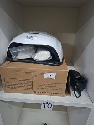 professional gel polish LED nail dryer - boxed