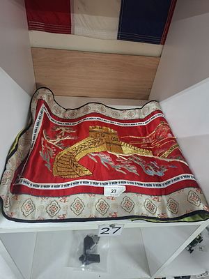 chinese mat of the great wall of china