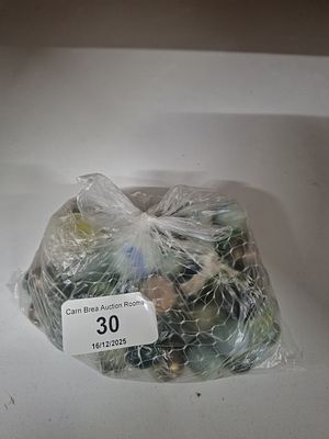 joblot of old vintage marbles