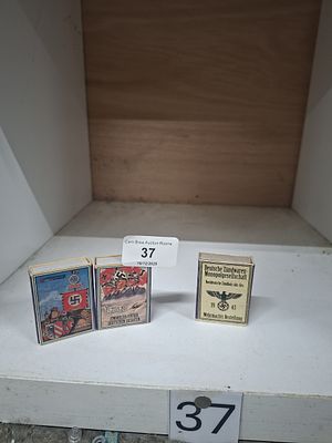 matches with german soldiers and swastika