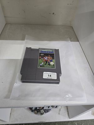 vintaeg konami hyper soccer nes game