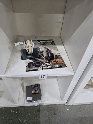 star wars general grievous collectors helmet in case and set magazine