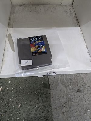 vintage ski or die nes game