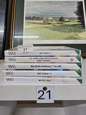 5x wii games