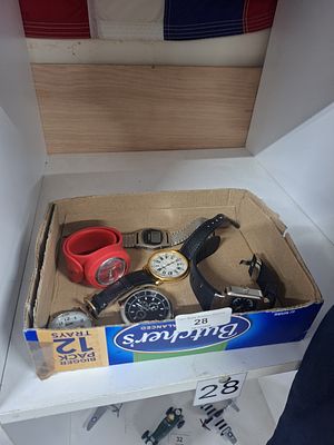 box of watches some working