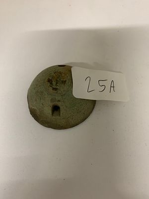 A First World War Copper-Alloy Shrapnel Shell Fuse Head Fragment