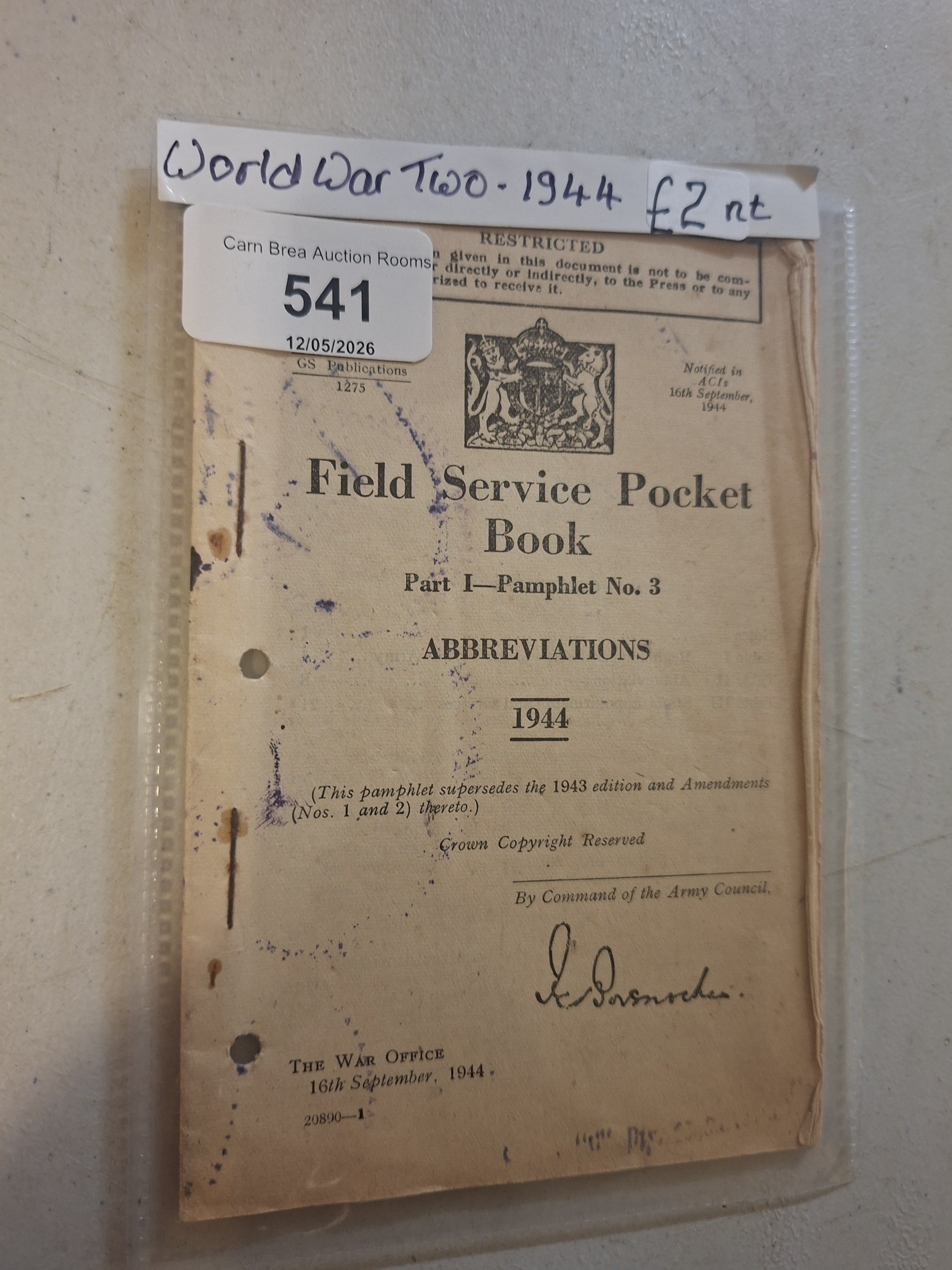 Lot 541