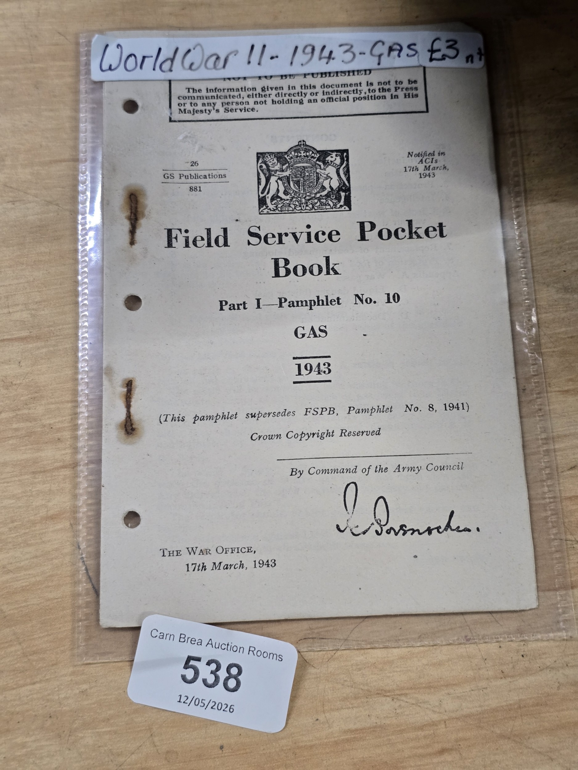 Lot 538