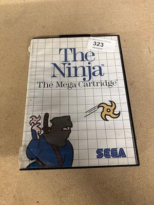 A Sega Master System The Ninja Mega Cartridge, Sega, 1986