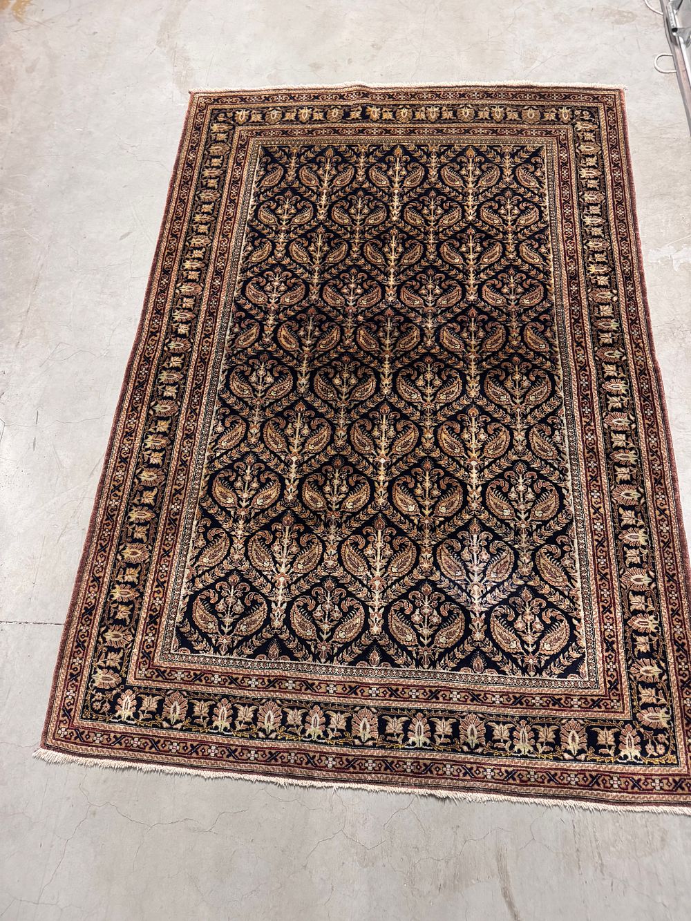 handmade persian silk rug from Ghoum . Handwoven Silk Carpet from Qom – 100% Natural Silk 
The 