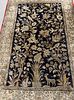 handmade silk rug Ghoum. handwoven Qom carpet made entirely of silk , the carpet is 100 % silk Image - 6