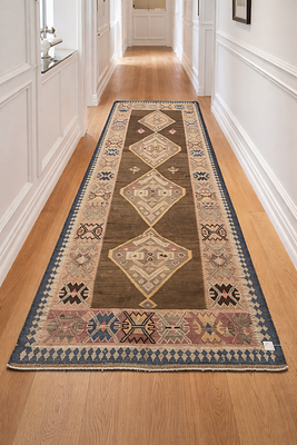 Nice decoration turkish Kilim . An old and antique handmade persian Kilim made enrirely of wool 