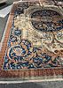 A handwoven Carpet Aubisson French. A handwoven carpet with Aubusson (French) design , a very Image - 3