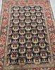 Handmade Persian Rug Ghoum Kork . A beautiful Handmade Persian rug Qom , entirely Handwoveven Image - 7